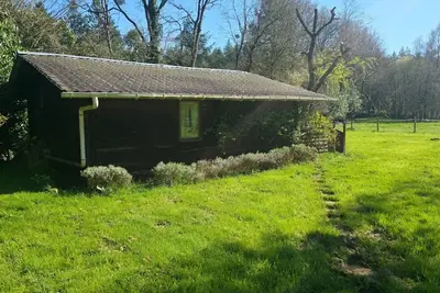 Image de Maison de vacances « Chalet » avec terrasse privée et jardin commun