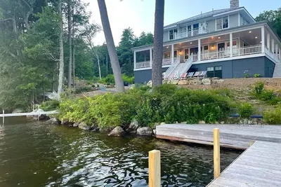 Image de Sunapee Lakefront! New 6-Bedroom Lake House, deepwater dock 180 ft. of shoreline