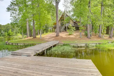 Riverfront Retreat with Dock, Kayaks and Views
