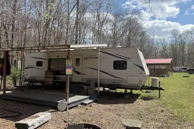 Image de Ky Lake Camper w/ Private Dock Access  Walk to Fat Daddy’s & Standing Rock Creek