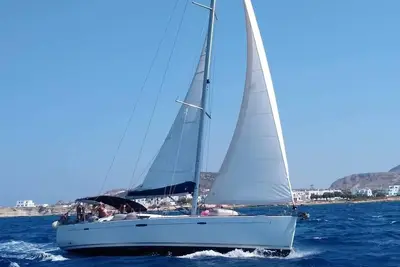 Image de Sun-kissed Saronic Sailing: An Unforgettable Beach Experience from Salamis, Greece