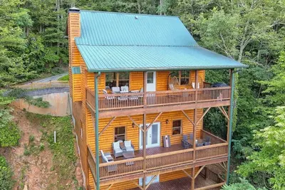Image de Mountain View Log Cabin, Game Room, Dog Friendly