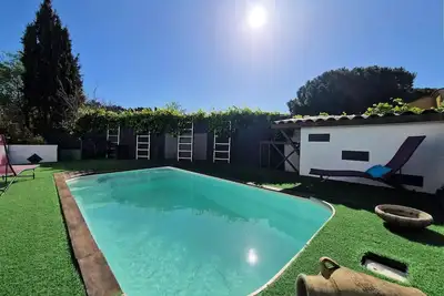 Image de Villa climatisée avec wifi, piscine privée et jardin