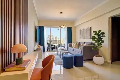 ® 2br{Ajega~Views} @Downtown Sdq +Pool+Gym