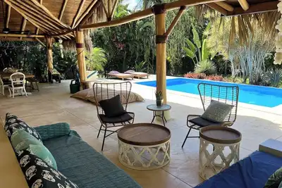 Image de 4br{Beach~by~Melo} @LosNomadas   +2Min. Beach+Pool