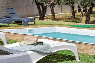 Image de NeSo - Villa Fyllo with Pool steps from the Beach