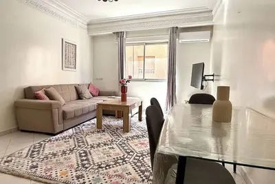 Image de Appartement 2 chambres pour 6 à Guéliz proche gare