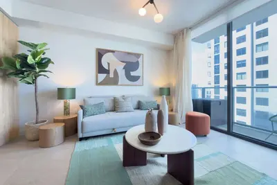 Image de C1611 - Modern Boho Retreat with Pool & City Views in Miami Downtown