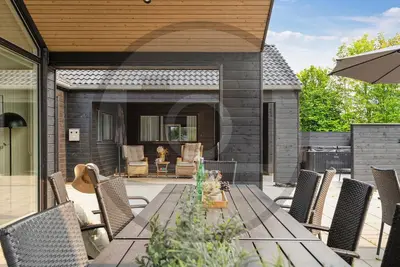 Image de Magnifique maison à Bogense avec sauna