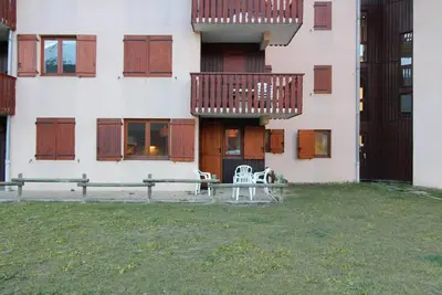 Image de Rez-de-chaussée, terrasse, télévision, casier à ski, 40m², Aussois