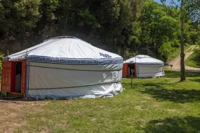 Image de ZEcamping 2 étoiles pataugeoire piscine chiens acceptés chalet 20m2