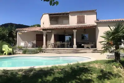 Image de Mas ardéchois cosy – Terrasse, piscine & jardin privé