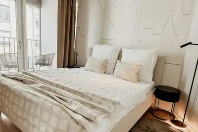 Image de Just Sunny – 2. 5-Room Apt near Messe & City Center