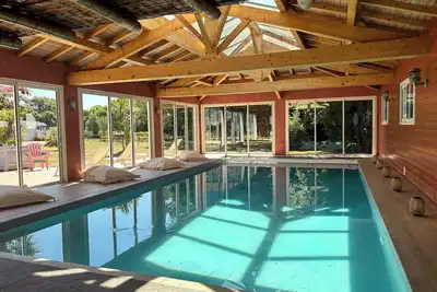 Image de Villa Sylvia : Piscine intérieure, Spa, Billard, 14 pers, près de l'Océan