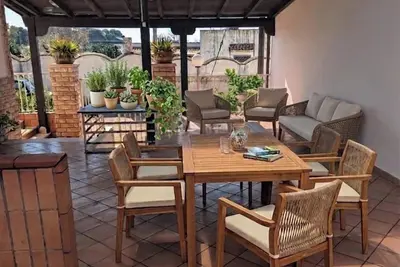 Image de Villa « Patrizia » avec vue sur la mer, Wi-Fi et climatisation