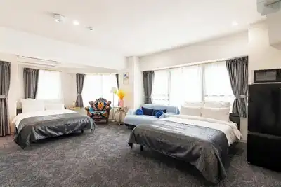 Image de 2 minutes from Toranomon Hills Station] Easy access to Tokyo, Ginza, and Roppongi! Max. 6 people, quiet base: 7th floor