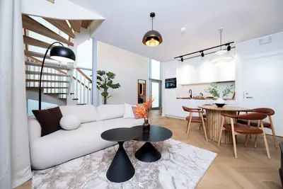 Image de Rare: Private House in City Center + Sauna + Loft