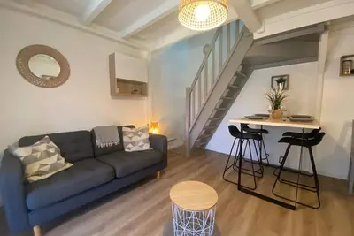 Villa rénovée à 2 pas de la plage - 4 pers.