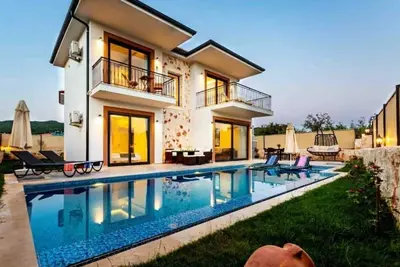 Image de Holiday villa in Kaş / Antalya, on the most turquoise sea of the Mediterranean.