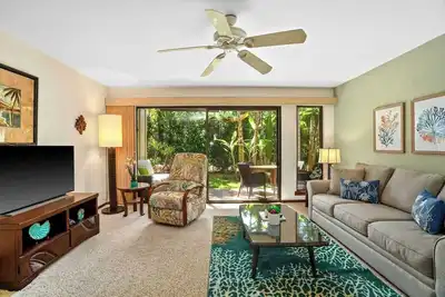 Image de 1 Bedroom Ground Floor Condo in Sunny Poipu with Tropical Gardens, Ac and Pool!