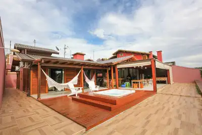 Image de Mirantes Paraibuna: Casa Rosada - Refuge overlooking the river • Jacuzzi• 1:40 Am Sp