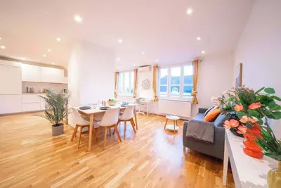 Image de 5 min from Hauptbahnhof, 1 Bedroom, Ac, Smart Tv