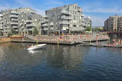 Image de Björvika Oslo with the view to the Munch Museum and the Ocean