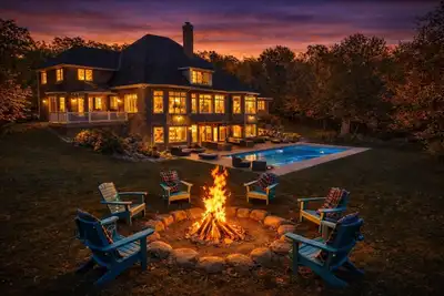 Image de Insane 46-Acre Resort | New Pool, Arcade, Theater