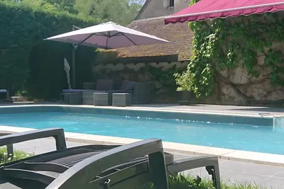 Image de Chambre d’hôtes « Auberge Marcheroux N°5 » avec jardin partagé et Wi-Fi