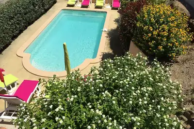 Image de Villa double au calme, piscine chauffée, plage 10 min à pied, commerces à 5 min