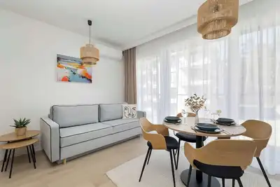 Image de Cozy Apartment with Balcony | Parking | 800 m to the Beach