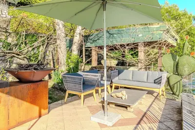 Image de Merveilleuse maison de vacances privée avec Wifi, patio, animaux admis et vue panoramique