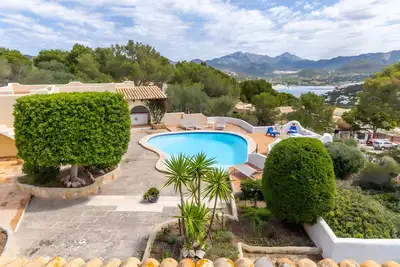 Image de Maison de vacances « Villa Ancora – Vue sur la mer à La Mola », Wi-Fi et climatisation