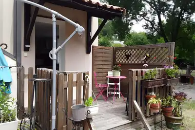 Image de Appartement 'Maison De Campagne' avec vue montagne, piscine partagée et Wi-Fi