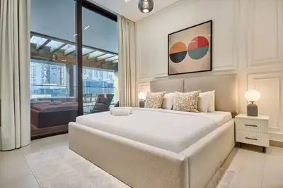 Image de Luxury 1br w/ Jacuzzi & Burj Khalifa View
