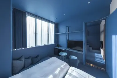 Image de Connecting Room A Dark Blue Standard Plan Break / Chiyoda Ward Tokyo