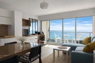 Image de Appartement face mer – balcon, 4 personnes