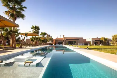 Image de Magnifique maison de vacances avec climatisation, piscine privée, Wifi, Tv, patio, vue panoramique