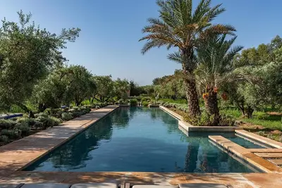 Image de Belle maison de vacances avec piscine privée, climatisation, Wifi, Tv, patio et vue panoramique