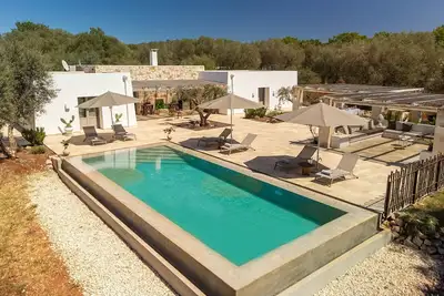 Image de Maison de vacances privée avec climatisation, piscine privée, Wifi, Tv, patio, vue panoramique