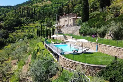 Image de Magnifique maison de vacances avec piscine privée, Wifi, climatisation, Tv, patio, vue panoramique