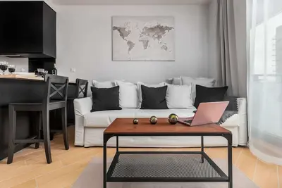 Comfortable Apartment with Parking near Progresja Music Club