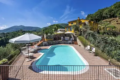 Image de Magnifique maison de vacances avec Wifi, piscine privée, climatisation, Tv, patio, vue panoramique