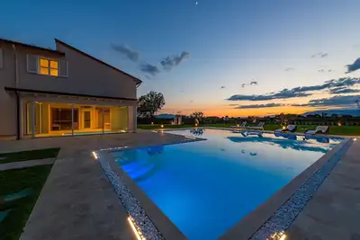 Image de Magnifique maison de vacances avec climatisation, piscine privée, Wifi, Tv, patio, vue panoramique