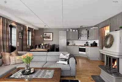 Image de Stylish Ski-in/Ski-out Apt with Sauna & Fjord View