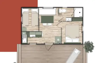 Image de Mobile-home, animaux acceptés - 4 pers.