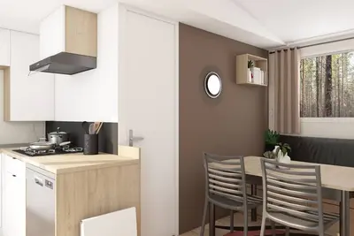 Mobil home - animaux acceptés - 4 pers.