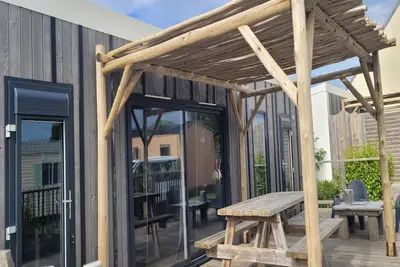 Image de Mobil-home accueillant, animaux admis - 4 pers.