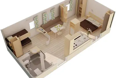 Image de Mobil-home clim - 6 pers.