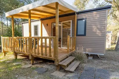 Image de Mobil home climatisé, animaux admis - 4 pers.